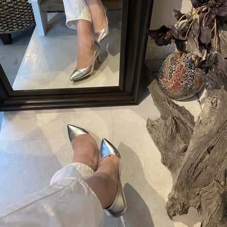 待望の再入荷！silver pumps☆新色beige・animal(14210)(1330)