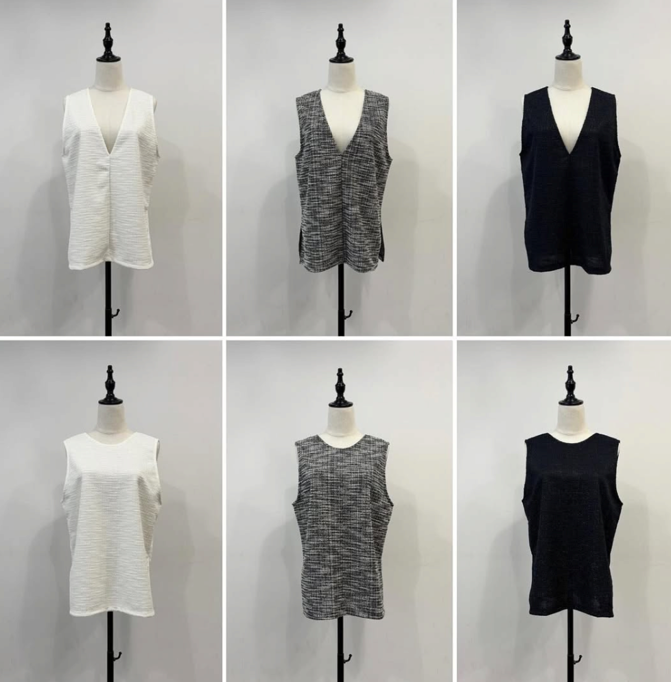 グリッターツイードVネックベスト(R543210) | KEIZUselecct Online グリッターツイードVネックベスト(R543210) | KEIZUselecct Online