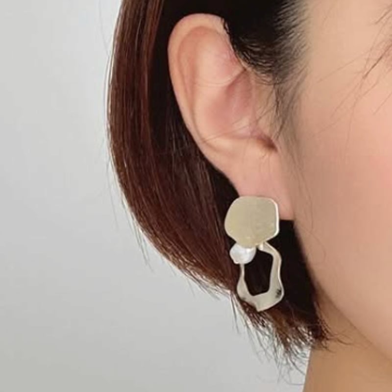 ラウンドパールピアス(275802) | KEIZUselecct Online STORE