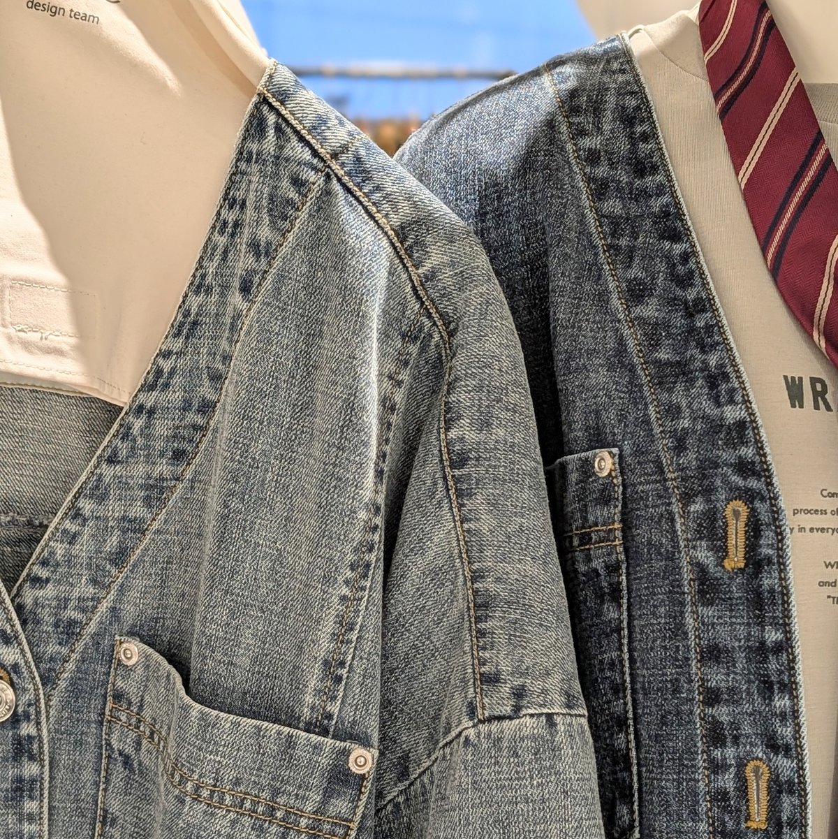 麻混デニムジャケット(826501) | KEIZUselecct Online STORE