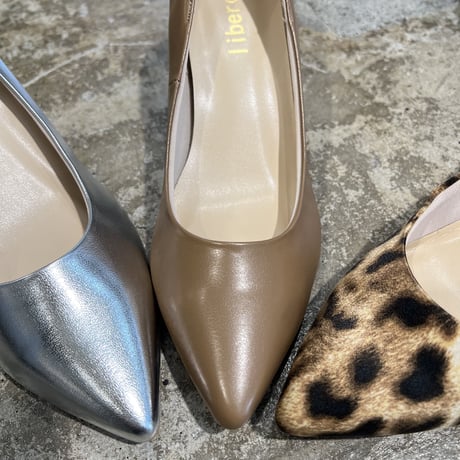 待望の再入荷！silver pumps☆新色beige・animal(14210)(1330)