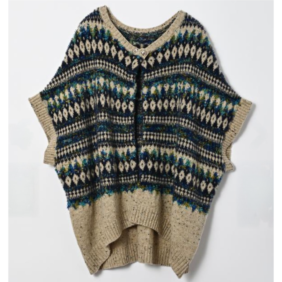 ジャガードベスト(25235-5755) | KEIZUselecct Online STORE