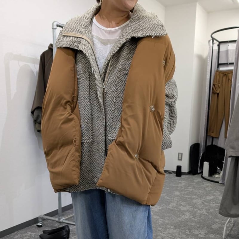 9/26Live☆ストールライクダウンベスト(504389) | KEIZUselecct O