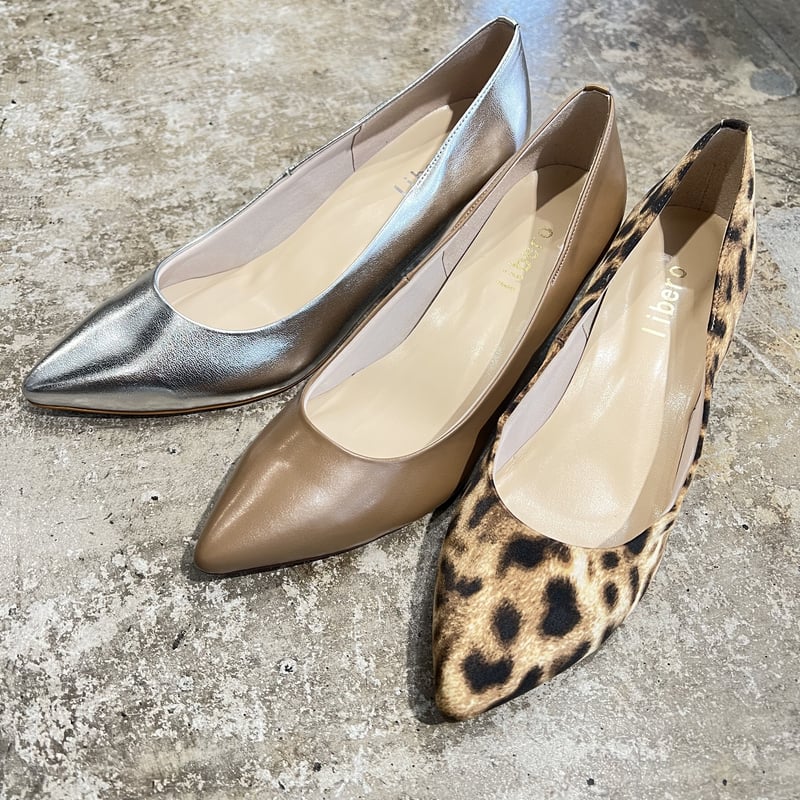 待望の再入荷!silver pumps☆新色beige・animal(14210)(1330) 待望の再入荷!silver pumps☆新色beige・animal(14210)(1330)