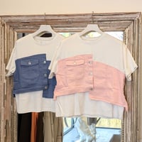 チノコンビカットトップス(70060-4111)