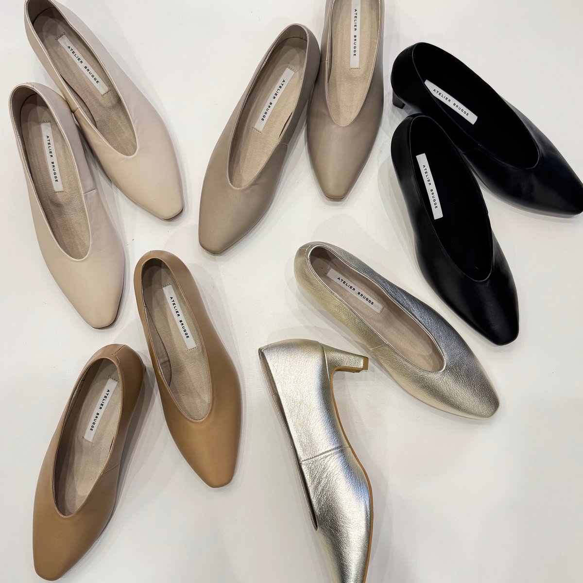 2/20Live☆ラム革heel upソフトカッターpumps(26PS-11SS) | KE