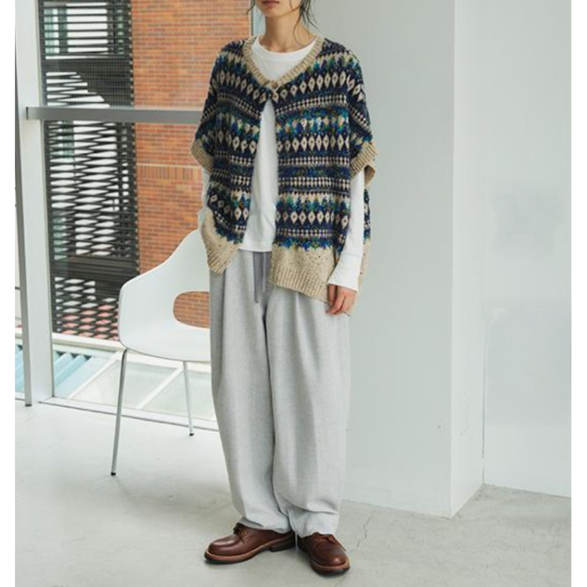 ジャガードベスト(25235-5755) | KEIZUselecct Online STORE