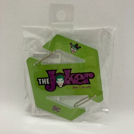 DCコミックスヴィンテージ ジョーカーロゴ アクリルカラビナ