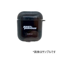 Fast&Furious/ﾛｺﾞ/AirPods ｹｰｽ BK