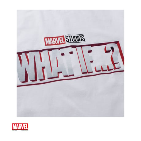 WHAT IF…? Logo Tee (WHAT IF…?) // White