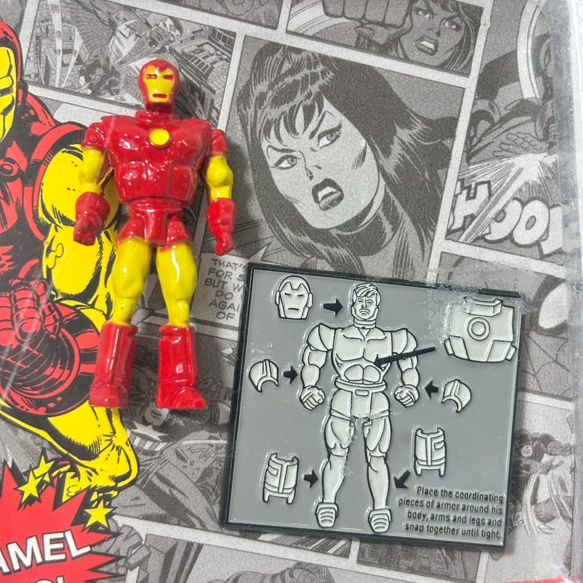 【marvel】アイアンマンセット MARVEL】アイアンマン 3DPINSセット | COMIC CON SHOP