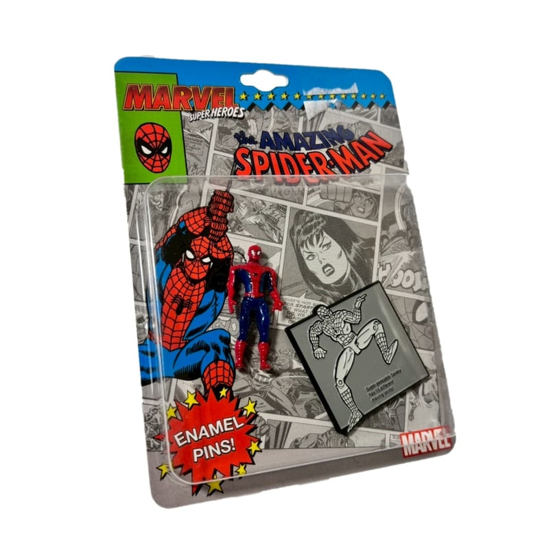 MARVEL】スパイダーマン 3DPINSセット | COMIC CON SHOP