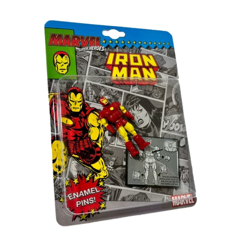 MARVEL】アイアンマン 3DPINSセット | COMIC CON SHOP
