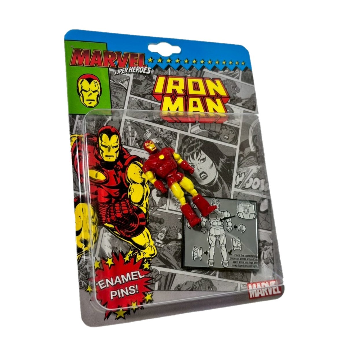 MARVEL】アイアンマン 3DPINSセット | COMIC CON SHOP