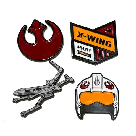 【STAR WARS】PINS　REBEL ４種セット