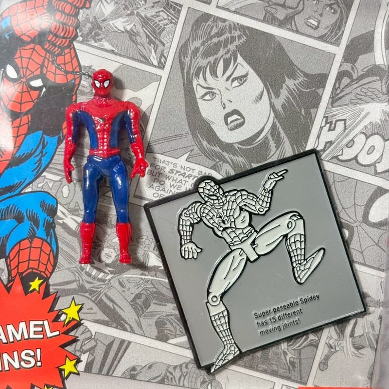 MARVEL】スパイダーマン 3DPINSセット | COMIC CON SHOP