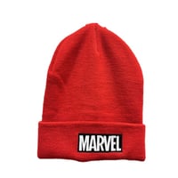 【ニット帽】MARVEL ロゴ
