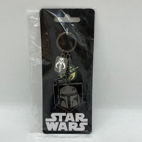 【STAR WARS】 ボバフェット　キーホルダー