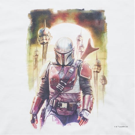 THIS IS THE WAY TEE (MANDALORIAN) WHITE