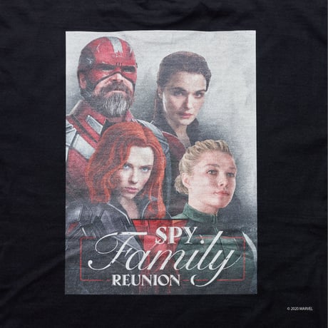 SPY FAMILY TEE (BLACK WIDOW) BLACK