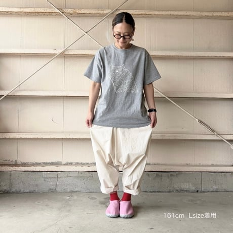 C-WOLF Tシャツ   gray