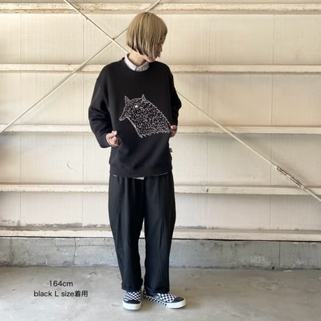 C-WOLF スウェット gray