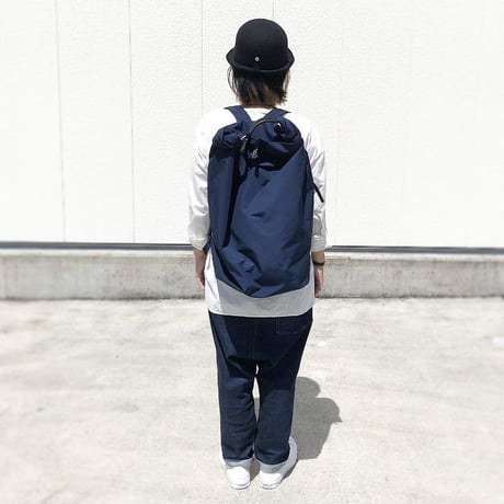 ねじねじリュック　navy