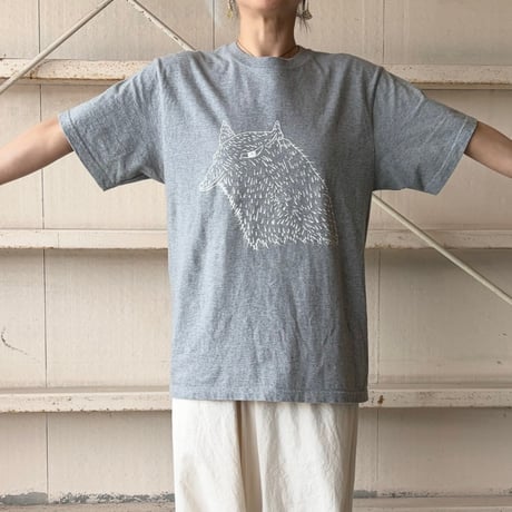 C-WOLF Tシャツ   gray