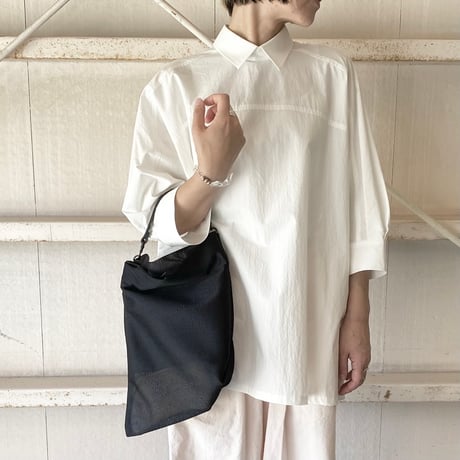 アシンメトリーボンサック  メッシュ