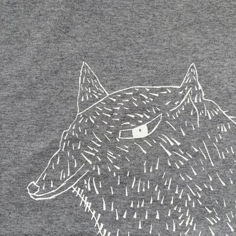 C-WOLF Tシャツ   gray