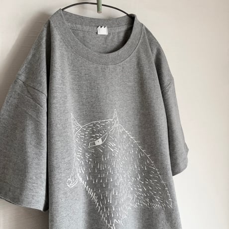 C-WOLF Tシャツ   gray