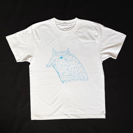 C-WOLF Tシャツ　white