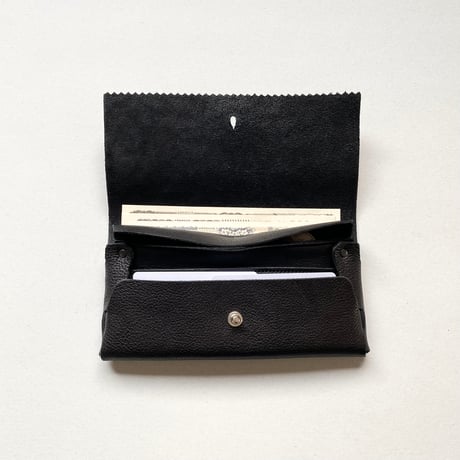 ぎざぎざwallet  黒シュリンク