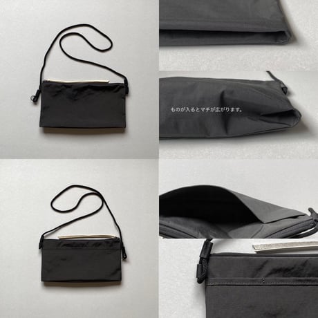 zip bag M(long) NYLON