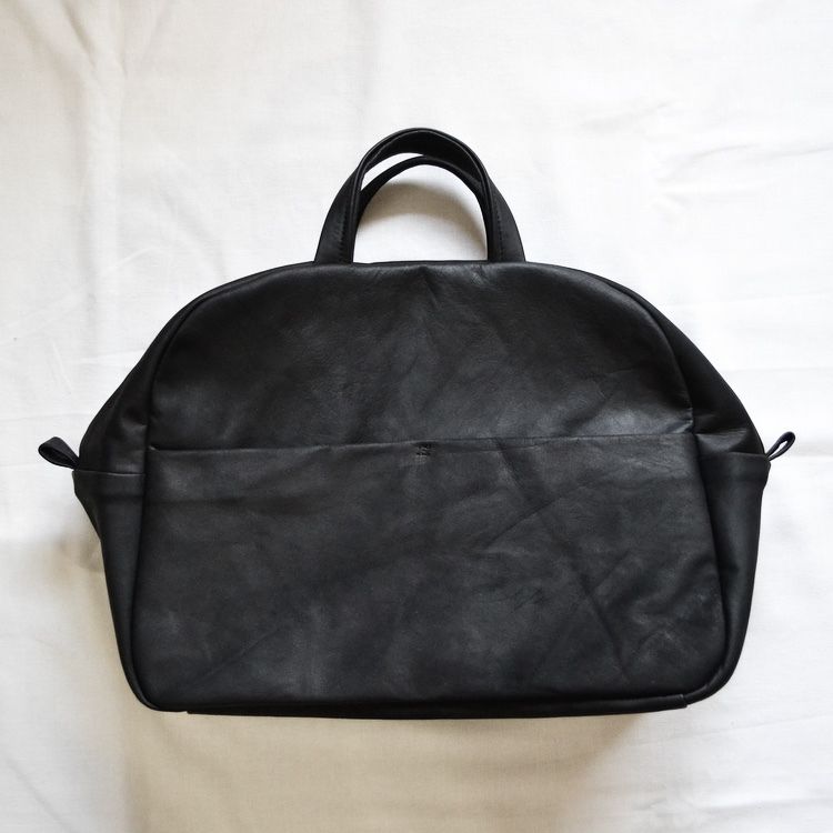 作家物オドodd ファスナーの無いボストン A4対応 leather 美品 作家物オドodd ファスナーの無いボストン A4対応 leather 美品