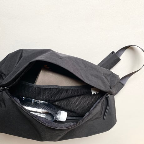 zip bag L  NYLON 3colour