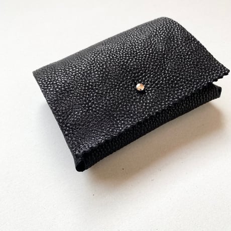 mini ぎざぎざwallet  黒シュリンク