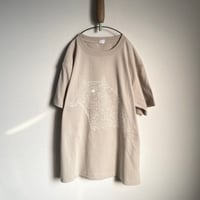 C-WOLF Tシャツ  stone colour