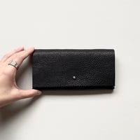 ぎざぎざwallet  黒シュリンク