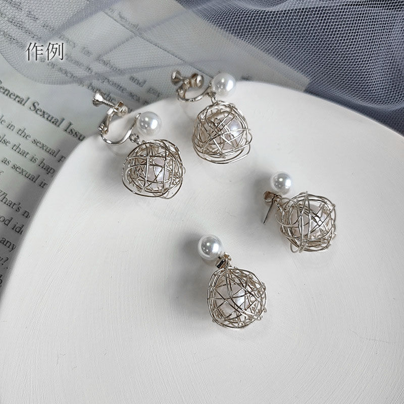 316Lサージカルステンレス 18KGP ワイヤー シルバー アクセサリー用