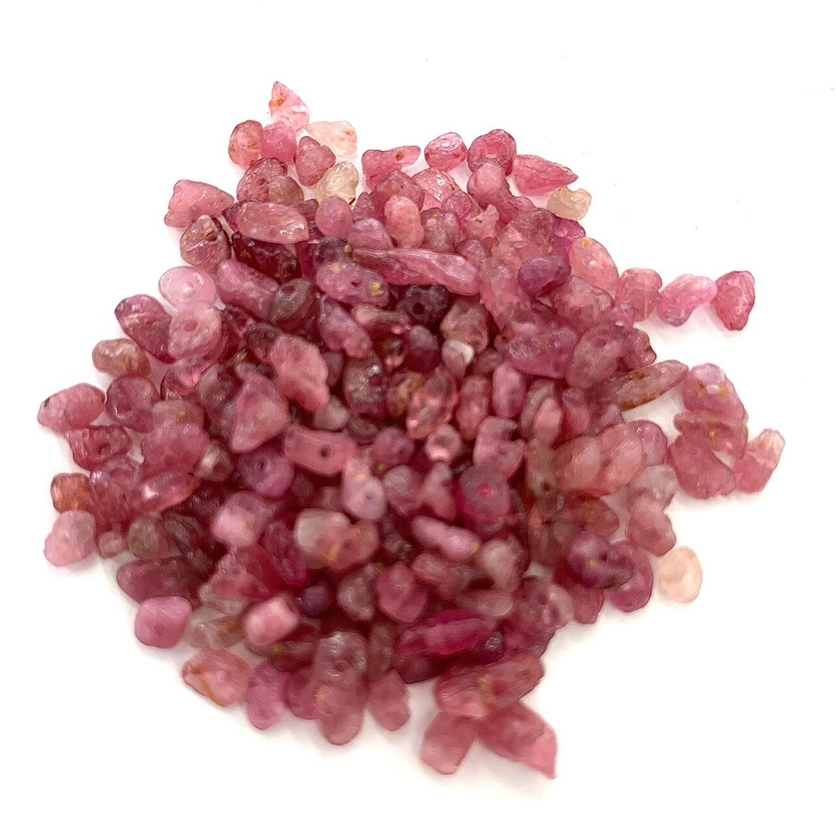 ★数量限定★希少激安♢ナチュラル【30g『世界四大宝石』サファイアさざれ】❤️ さくらインカット】非加熱ピンクサファイア 8.2mm/2.442ctルース