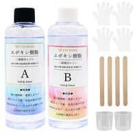 速達発送！高品質 エポキシ樹脂 1セット(計500g) [G-3]