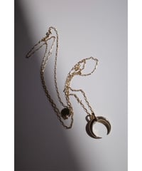 ANNULAR ECLIPSE NECKLACE/K10 <long ver>