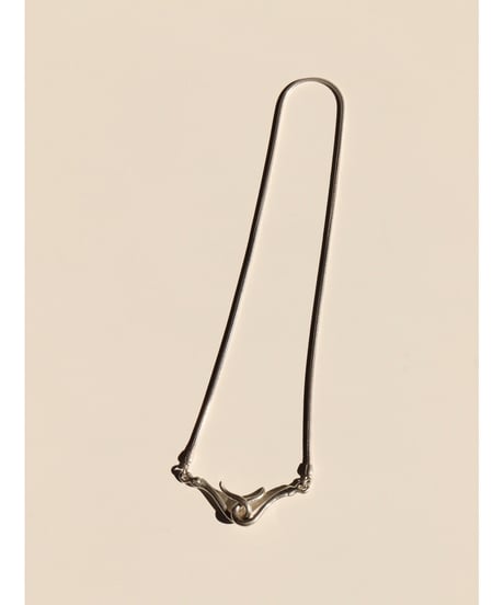 <37㎝> DOUBLE HOOK NECKLACE