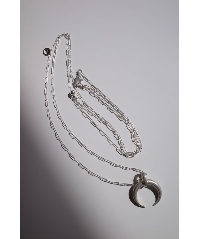 ANNULAR ECLIPSE NECKLACE/SILVER925 | TETOME