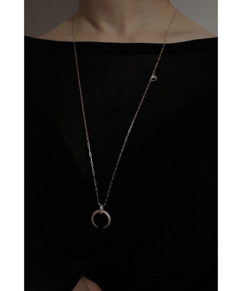 ANNULAR ECLIPSE NECKLACE/SILVER925 | TETOME