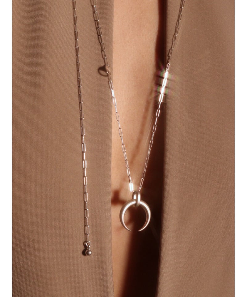 ANNULAR ECLIPSE NECKLACE/SILVER925 | TETOME