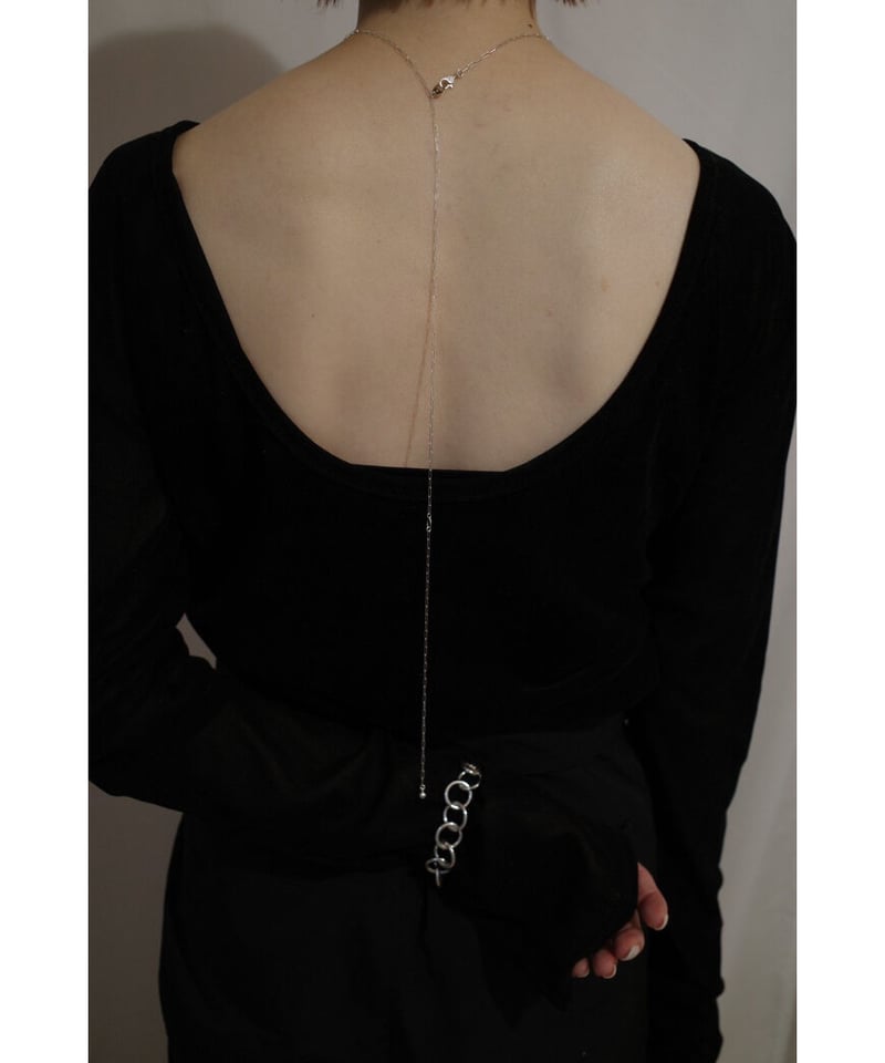 ANNULAR ECLIPSE NECKLACE/SILVER925 | TETOME