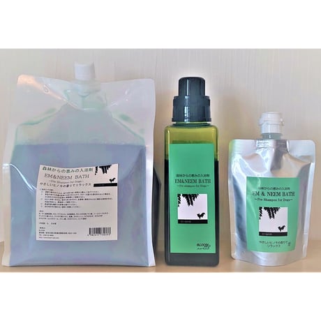 皮膚のべたつき臭い対策　EM NEEM BATH 入浴剤 200ml