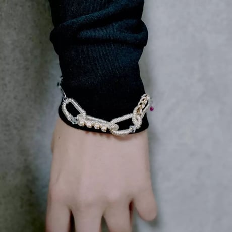 Locked bijoux chunky bracelet